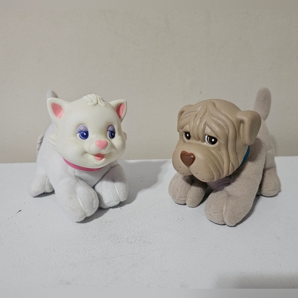 Other - Blue-Box Go Bye Bye Kitty ans Puppy Plush Toy Vinyl Head Cat and Puppy